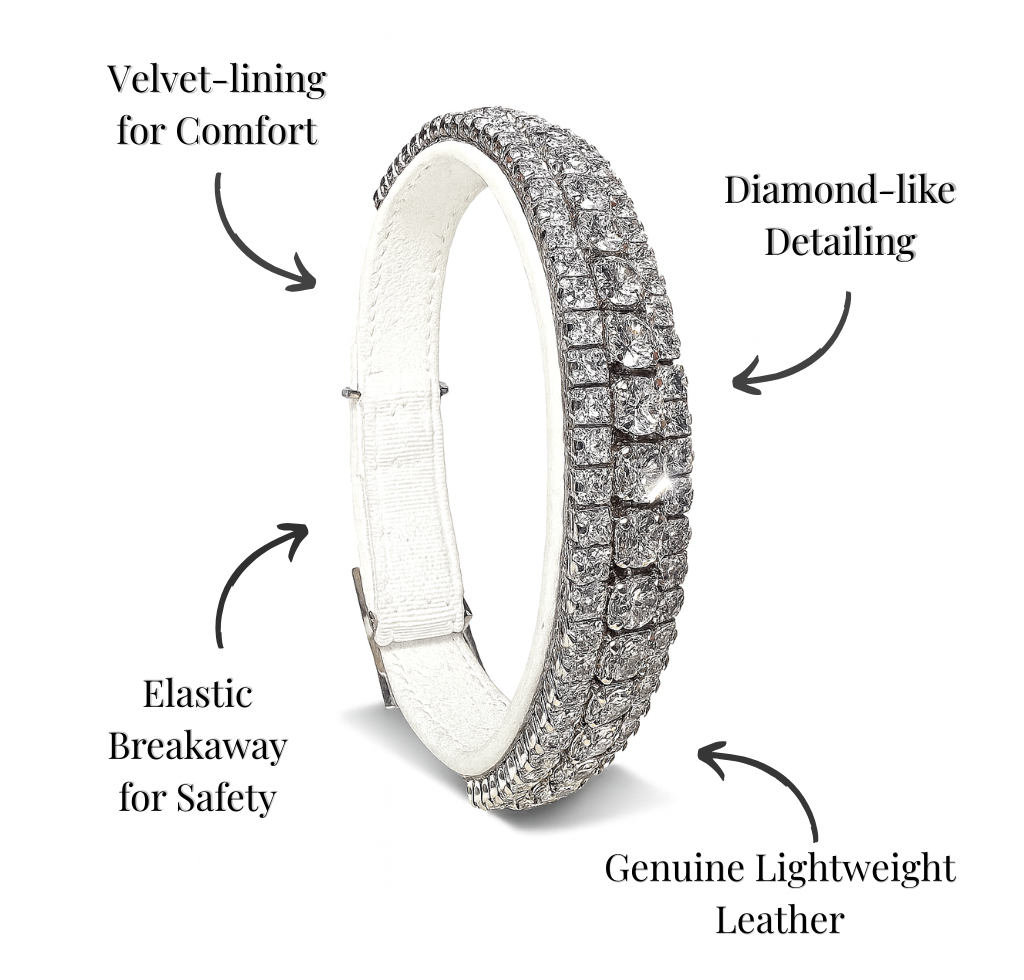 Bijou Clear Diamond Cat Collar